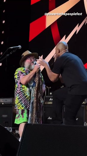 Jack Black leads legendary, star-studded rendition of Aerosmith’s “Walk This Way”