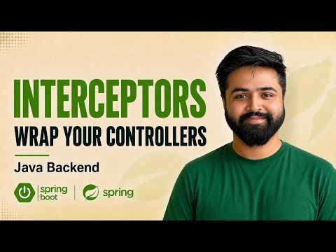 Spring Boot Interceptors | preHandle, postHandle & afterCompletion | Spring Boot Full Course #21