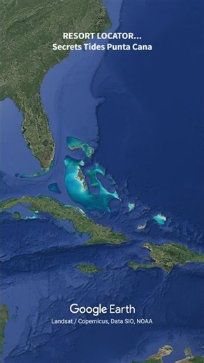 Location of Secrets Tides Punta Cana Dominican Republic