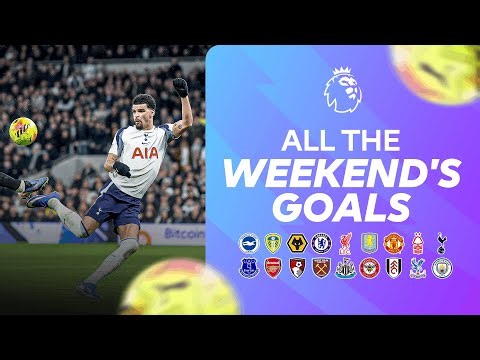 EVERY Weekend Goal | Matchweek 24 | 2025/26 Premier League Highlights