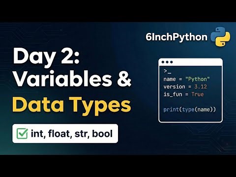 The Python Variable LIE: What NO ONE Tells Beginners (6 Min Crash Course)