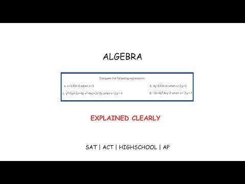 Comparison of Expressions | Algebra | Math Feed