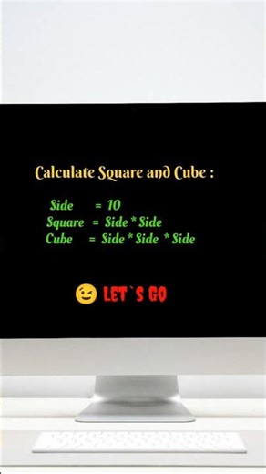 Calculate Square and Cube | Square | Cube | C Programming #code