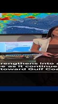 Isaias strengthens into a hurricane as it continues moving toward Gulf Coast