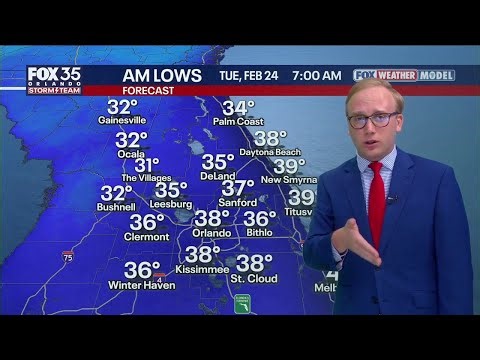 Orlando Weather Forecast: Near 90 then 30s crash in for temps