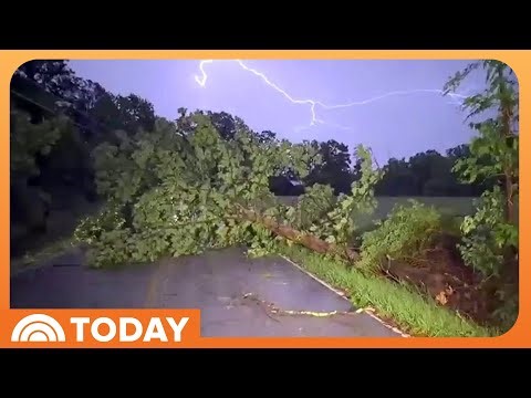Storms Target South With Flood Threat and Possible Tornados