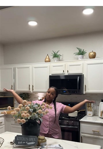 These wireless, rechargeable, motion sensor ceiling lights are literally a game changer ☺️🫶🏽 #tiktokshopcreatorpicks #rechargeablelights #motionsensorlights #homeupgrades #wirelesslights