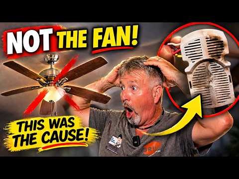 Ceiling Fan Stopped Working… But THIS Was the Real Cause