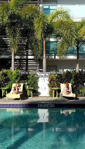 Beat the heat poolside ☀️🕶 | Hilton