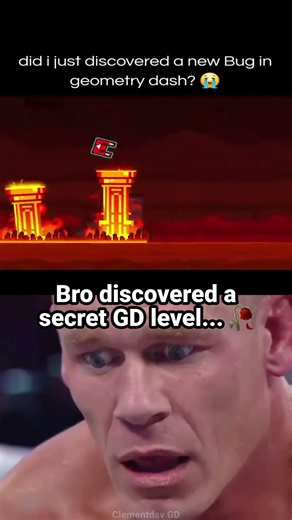 New secret level bug in Geometry Dash 🥀