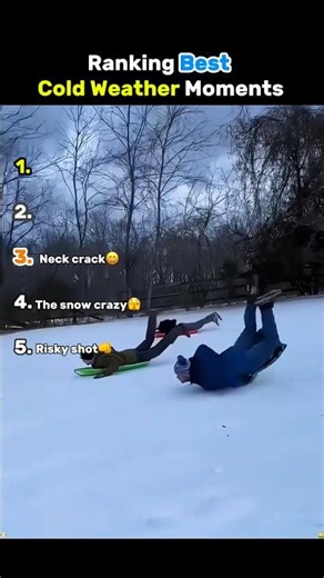 Ranking Best Cold Weather Moments 🤣 #shorts