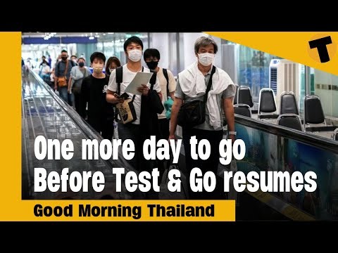 One day to go before Test & Go resumes I GMT