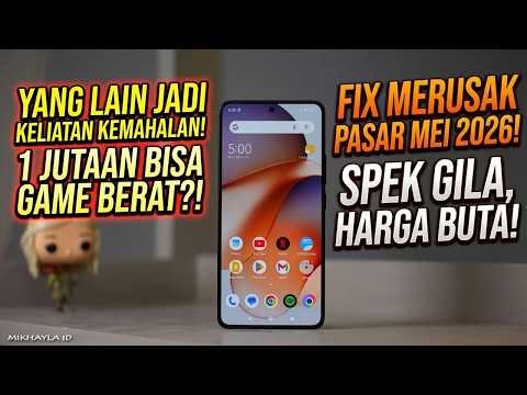 RUGI BELI HP MAHAL ‼️ 10 HP 1 JUTAAN TERBARU MEI 2026 INI SPEKNYA KELEWATAN 🔥