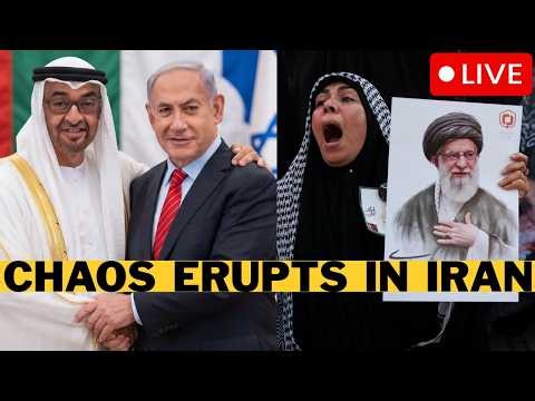 LIVE: Huge Armed Clashes In Iran - Bibi Meets Arab States To Fight IRGC - Iran Currency COLLAPSES