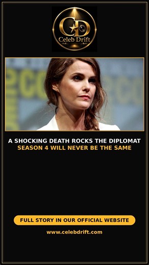 The Diplomat Season 4's Shocking Death — Keri Russell & Rufus Sewell React