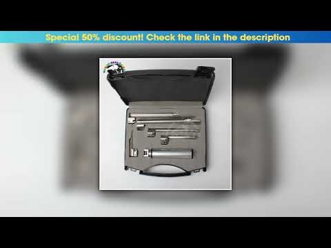 Limited Veterinary Anesthesia Laryngoscope 5 Blades For Animals Dog Cat Vet Clinic Hospital Equipme