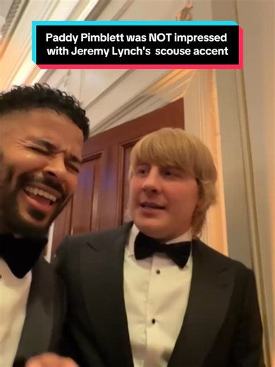 Paddy Pimblett was NOT impressed with Jeremy Lynch's scouse accent at the 2026 Ballon d'Or ceremony 😭 📹: Paddy Pimblett / Jeremy Lynch #UFC #MMA #Football #Ballondor #Boxing