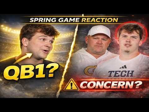 Georgia Tech Spring Game Instant Reaction | Latest Intel on Alberto Mendoza & Offense + OL Concerns