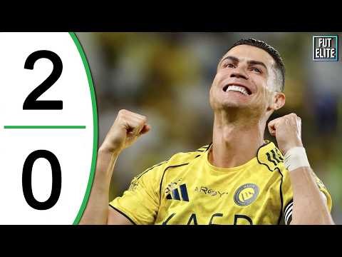 RONALDO 970 GOALS! 🐐 2-0 VICTORY HIGHLIGHTS!!!