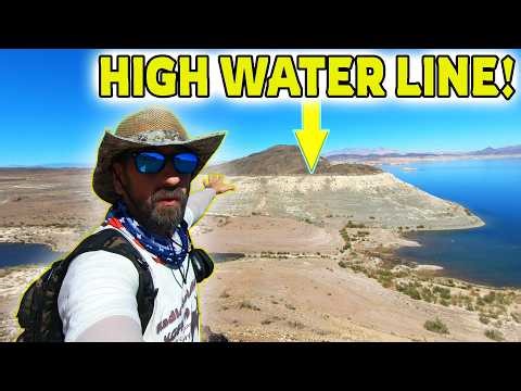 Lake Mead BEFORE & AFTER Hike High Water Level Update 2026... Calm Before The Storm of Summer