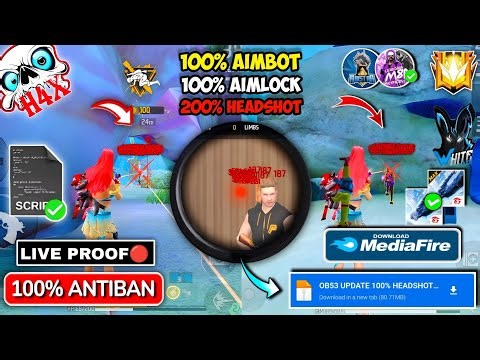 Ob53 Free Fire Auto Headshot Config File🎯🌠 Macro Aimbot + No Recoil Regedit ‼️ Antiban VIP Script 👽