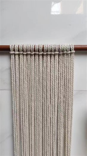 Part 1, Macrame Wall Hanging Tutorial 16 cords 85 inches long #macramedesign #macramedesigns #macramepattern #fblifestyle #macramepatterns #macrametutorial #macramebeginners #macrameforbeginners #diy #macramearttutorial #diymacrame #walldecor #wallhanging #wallhangingcraftideas #wallhangingideas #wallhangingcraft #wallhangingidea #wallhangingart #macramewallhanging #macramewalldecor | Macrame Art Tutorial