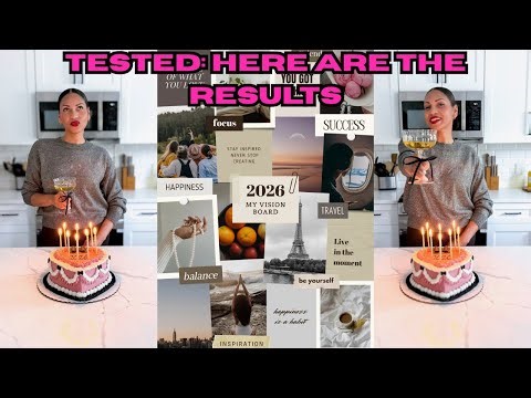 Vision Boards vs Reality: Do They Work? My 2025 Results + 2026 Strategy