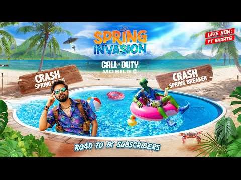 LIVE NOW 🔴 Chill Vibes but Deadly Aim 🌴 CODM Spring Invasion 🔥 | Shorts