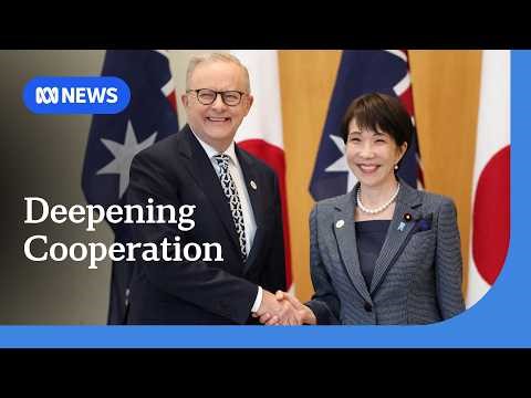 Australia and Japan sign economic, defence agreements in Canberra | ABC NEWS