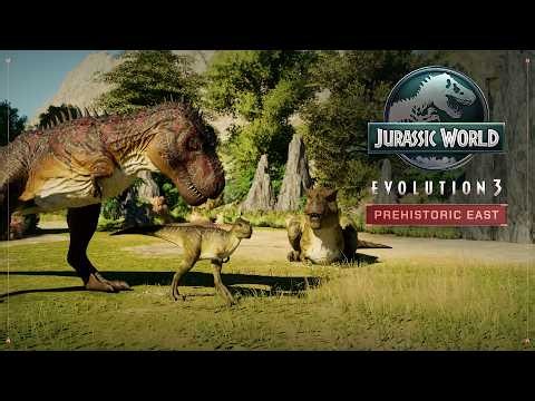 Jurassic World Evolution 3: Prehistoric East | Tarbosaurus Gameplay