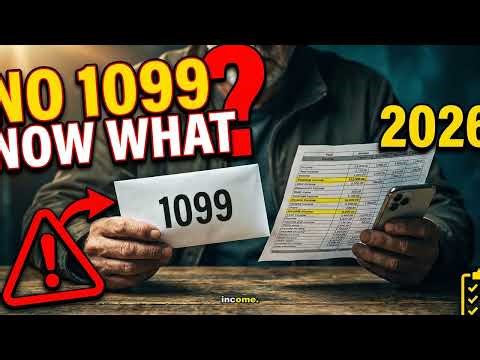 No 1099 in 2026? Do THIS First