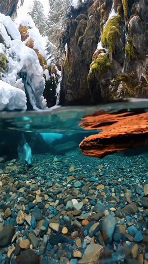 Discovering Driftwood Along a Scenic Alaskan River: A Cinematic Wilderness Journey 🏔️🪵🌊
