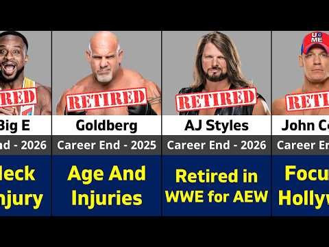 Why WWE Wrestlers Retired (2000-2026) – The Real Reasons Revealed!🔥