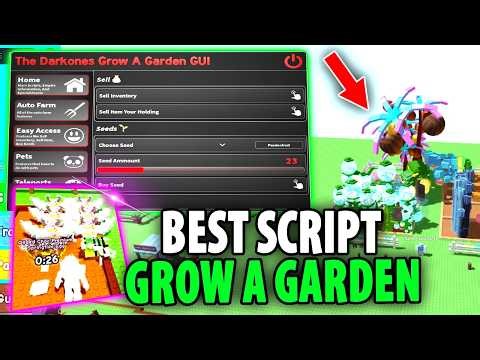 [NEW] Grow A Garden Script | AUTO FARM, MAX GARDEN INSTANTLY | *NO KEY & UNDETECTED*