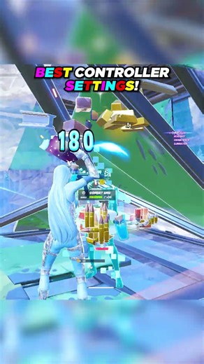 BEST Fortnite Controller Settings... 🎮👀 #fortnite #shorts #fortnitesettings