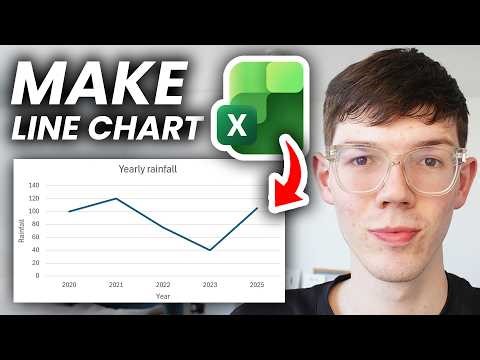 How To Make Line Graph In Excel - Step By Step