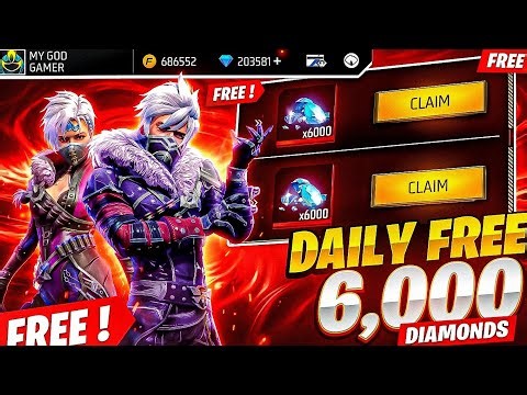 🤯💎How to get 6,000 Diamonds in Free Fire💥 2026 Latest Trick 100% Working