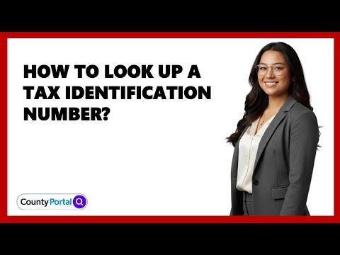 How to Look Up a Tax Identification Number?