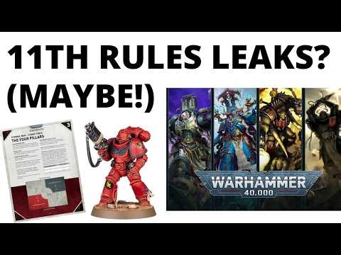 11th Edition 40K Rules Leaks (maybe!) - Potential News on Missions and Detachments!
