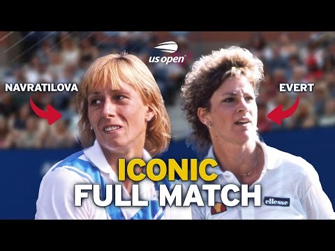 Martina Navratilova vs. Chris Evert Iconic Full Match | 1984 US Open Final