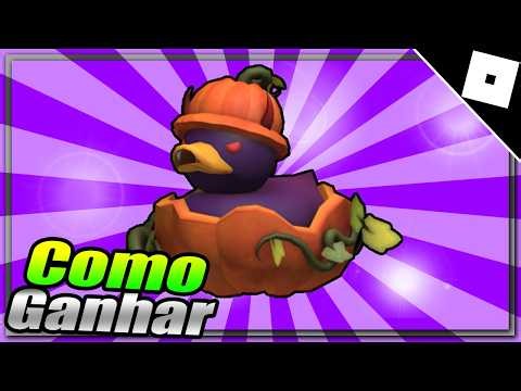Como Ganhar o item Roblox [Quack-o'-Lantern] Do Evento THE HOLLOW
