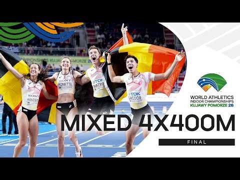 Full Mixed 4x400m Final | World Indoor Championships Kujawy Pomorze 26