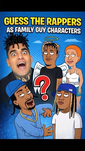 Guess The Rappers As Family Guy Characters