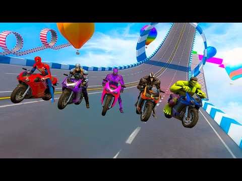 Spider-Man Saves Batman! Iron Man vs Venom –Funny GTA 5 Superhero Battle الرجل العنكبوت انقاذ باتمان