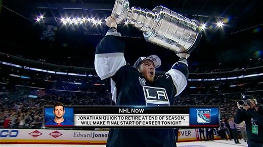 Jonathan Quick announces retirement at end of season