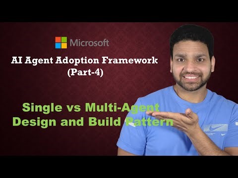 Cloud Adoption Framework for AI Agents – Single vs Multi-Agent Design and Build Pattern (Part-4)