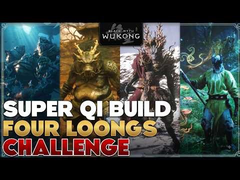 Four Loongs of the Four Waters 🔥 | Gauntlet of Legends | Black Myth: Wukong