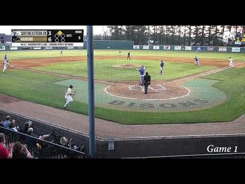 2026 Harding Baseball Highlights vs. Southeastern Okla - Day 1
