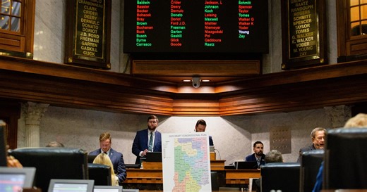 Indiana GOP redistricting bill fails even with pressure from Trump