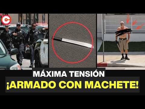 CALIFORNIA HOY | PÁNICO Frente a un Hospital Tras PERSECUCIÓN y TIROTEO Policial.